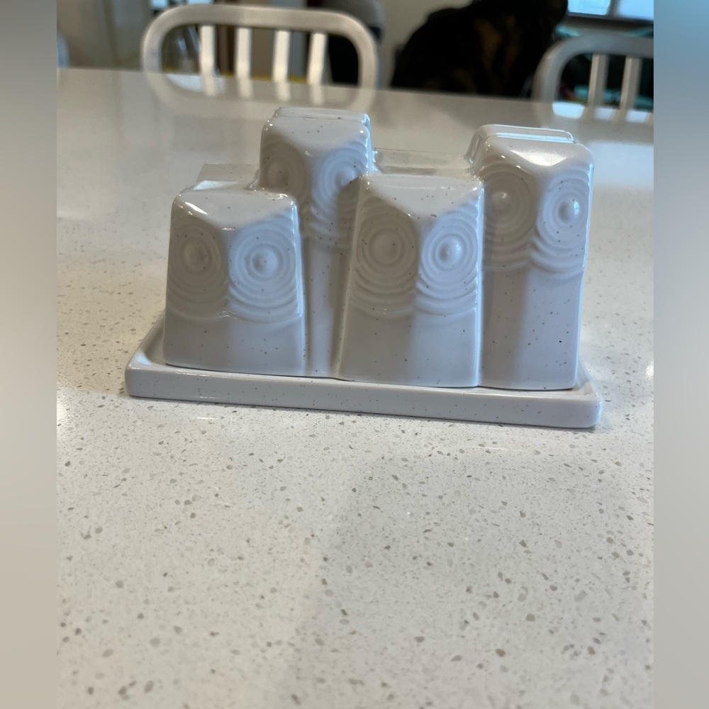 West Elm Owl Butter Dish